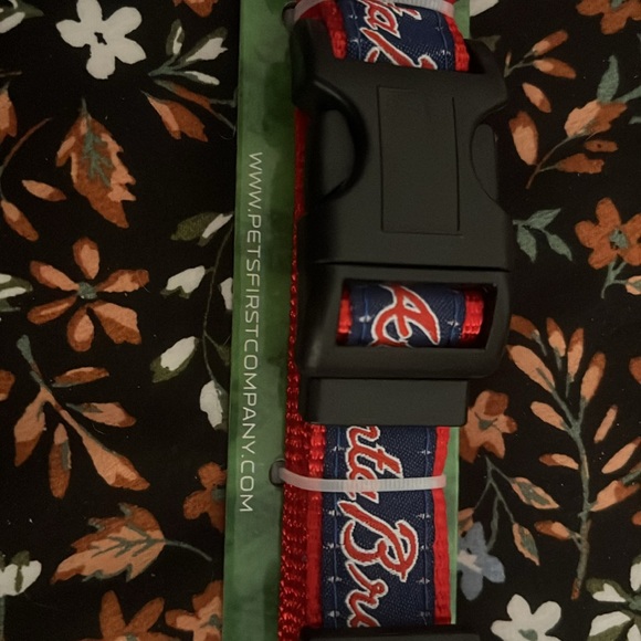 Pet First Company Pet Collar Major League Baseball Size Large (ATLANTA BRAVES) - Picture 4 of 7